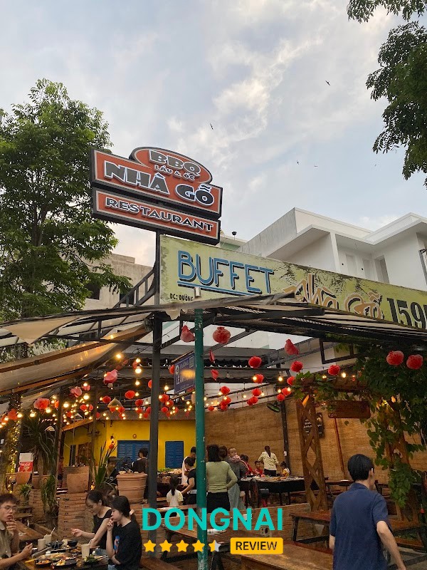 Buffet Nhà Gỗ – 168 Đặng Thai Mai, Bình Phước, Đồng Nai, Việt Nam
