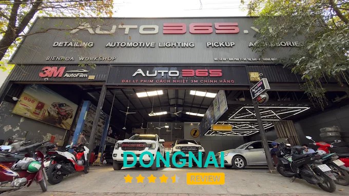 Không gian nâng cấp ô tô tại Auto365 Biên Hòa