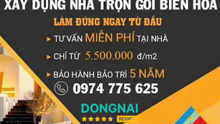Xây dựng Bình An Lê: 324 Nguyễn Phúc Chu, P. Trảng Dài