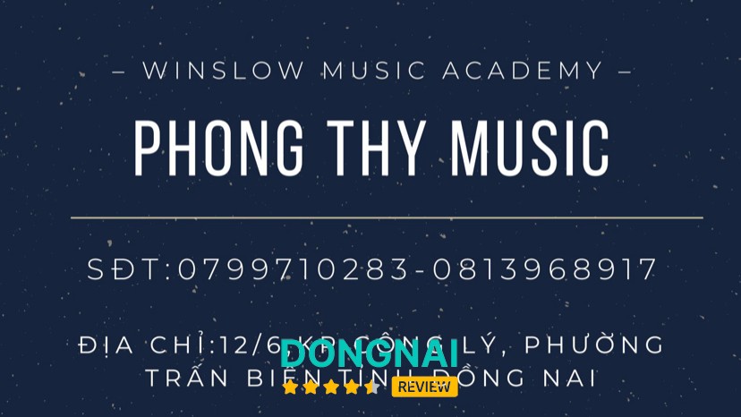 PHONG THY MUSIC – 20/12 Đ. Võ Thị Sáu, khu phố 3, Biên Hòa, Đồng Nai 810000, Việt Nam