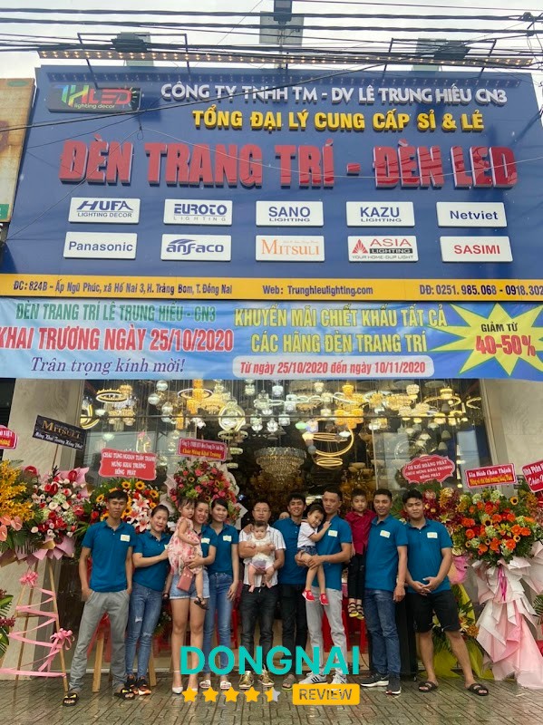 Mẫu đèn tại THLED Hố Nai