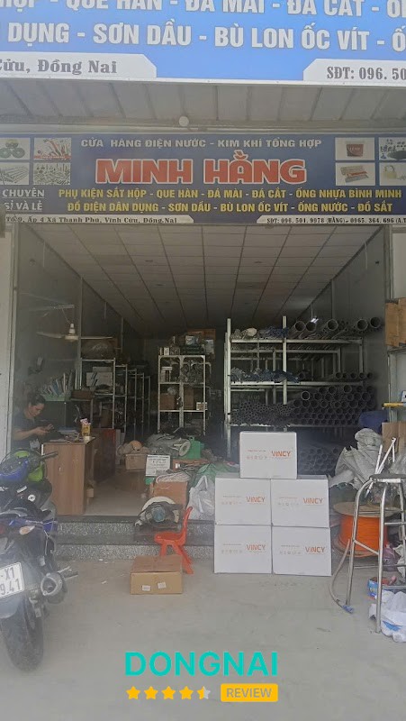 Cửa Hàng Điện Nước - Kim Khí Tổng Hợp Minh Hằng tại Tân Triều