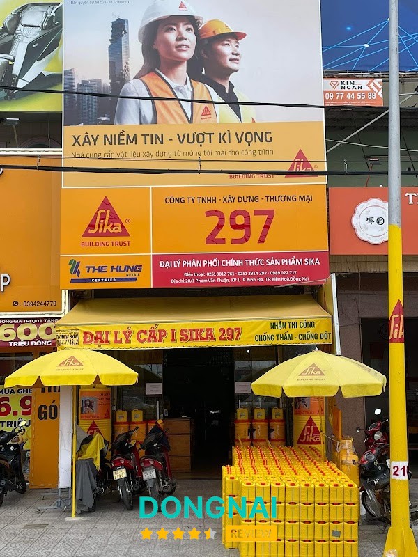 Đại lý Sika cấp 1 Biên Hòa – Công Ty TNHH XD TM 297 – hình ảnh 1