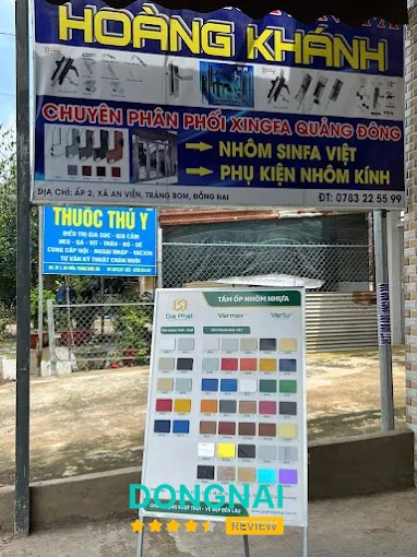 Đại lý nhôm Xingfa Hoàng Khánh
