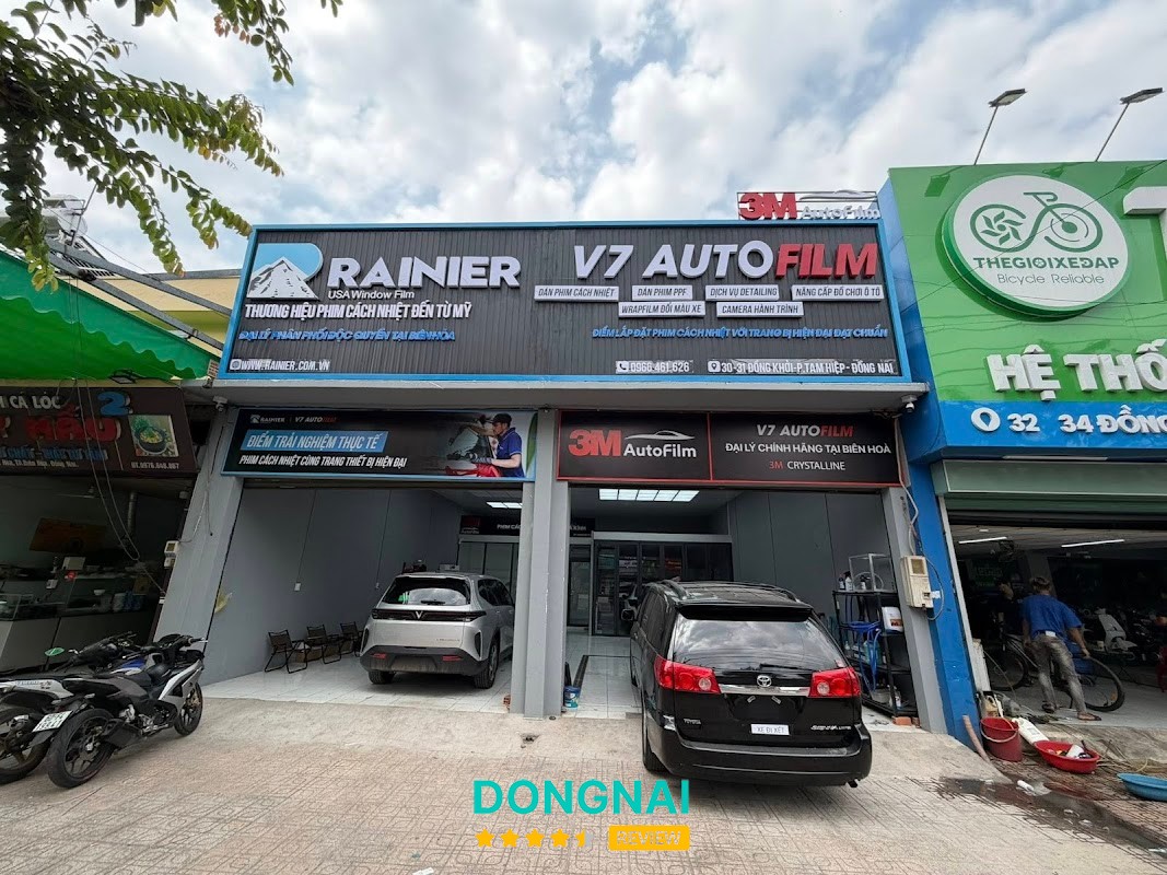 V7 AutoFilm Biên Hòa dán phim cách nhiệt ô tô