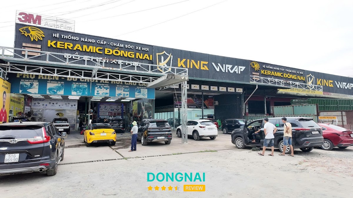KingWrap Đồng Nai dán phim cách nhiệt ô tô