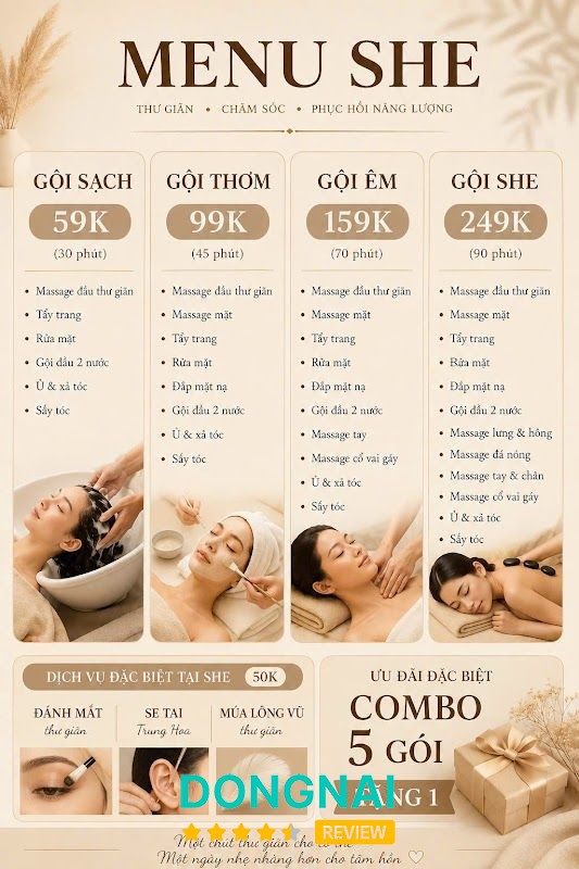 SHE Gội đầu dưỡng sinh – hình ảnh 3