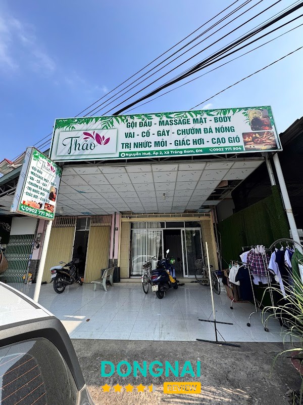 Tiệm gội đầu massage cổ vai gáy Thảo Trảng Bom