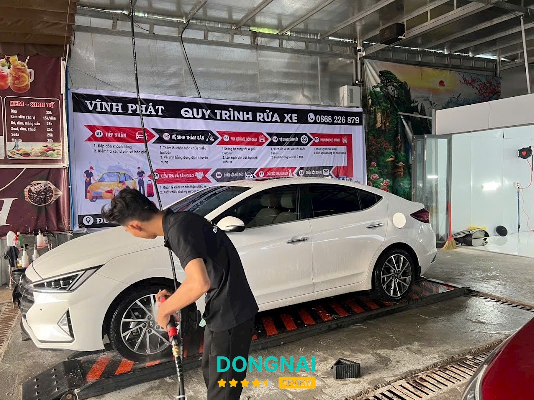 Rửa xe Vĩnh Phát Trảng Bom