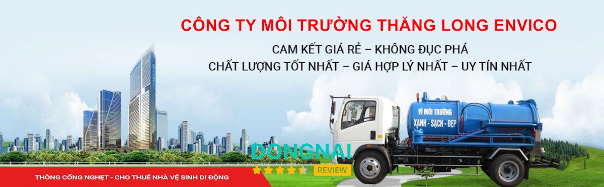 Thông cống nghẹt tại Đồng Nai - Thăng Long Envico
