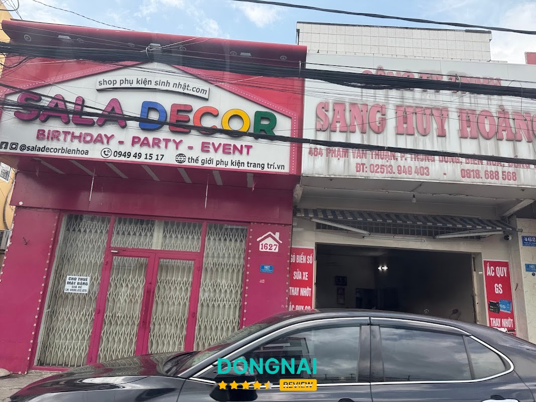 Phụ kiện trang trí sinh nhật Biên Hòa Đồng Nai - SALA PARTY