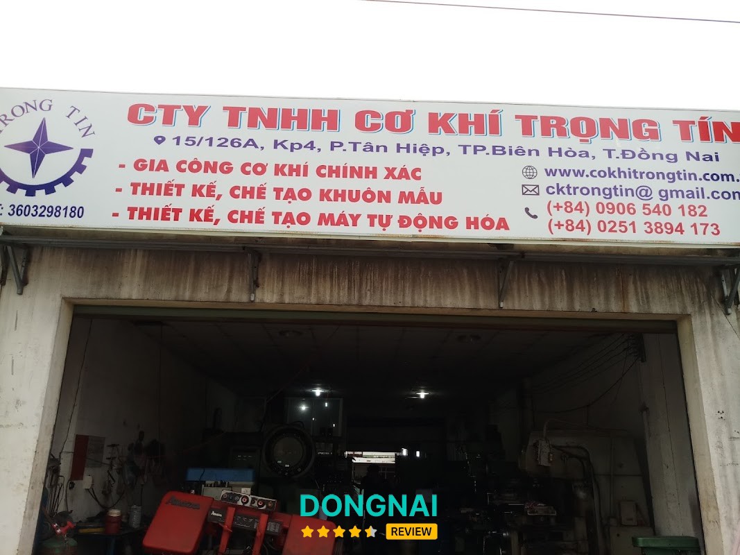 Công Ty Tnhh Cơ Khí Trọng Tín Tam Hiệp