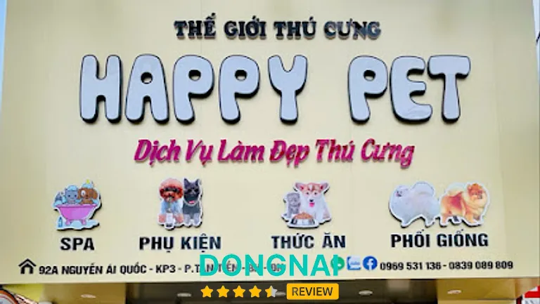 Happy Pet: 92 Nguyễn Ái Quốc, Biên Hòa