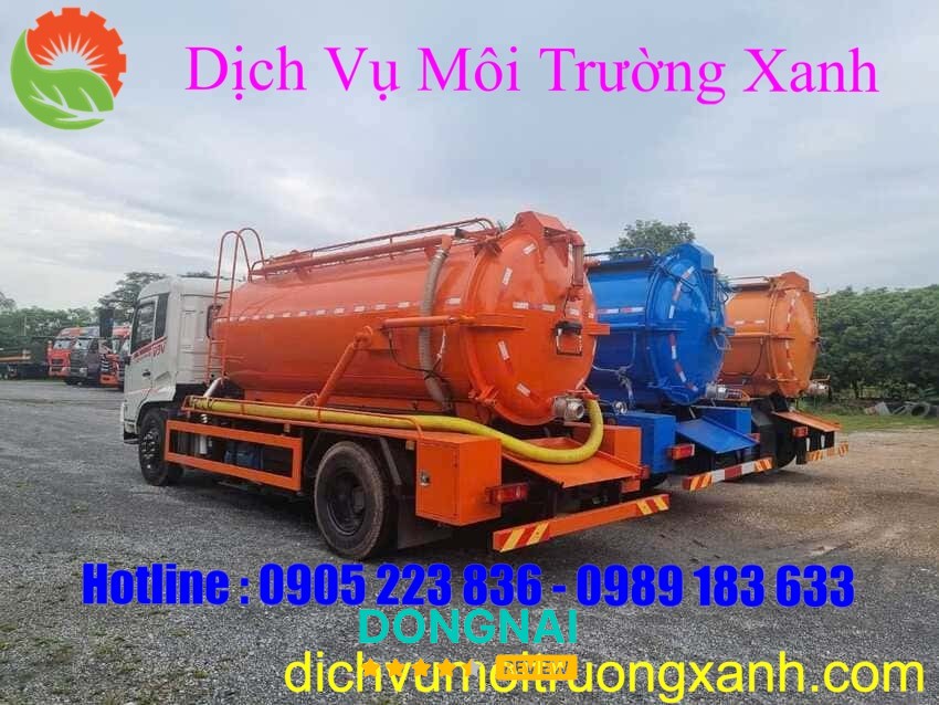Hút hầm cầu Biên Hòa - dichvumoitruongxanh