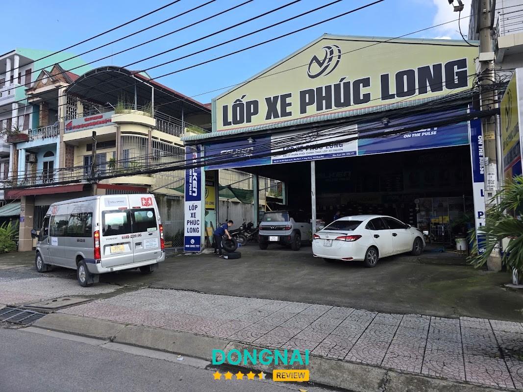 Cửa hàng Lốp xe Phúc Long trên QL51 Đồng Nai