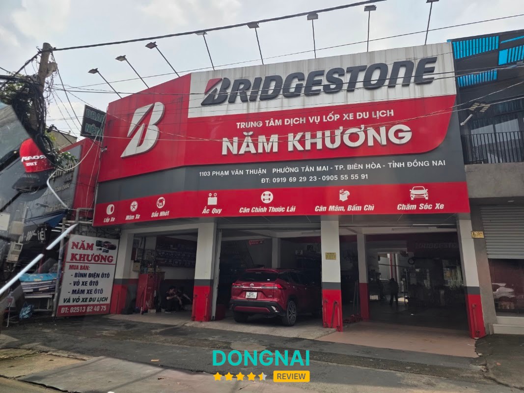 Trung Tâm Dịch Vụ Lốp Xe Bridgestone Năm Khương Tam Hiệp