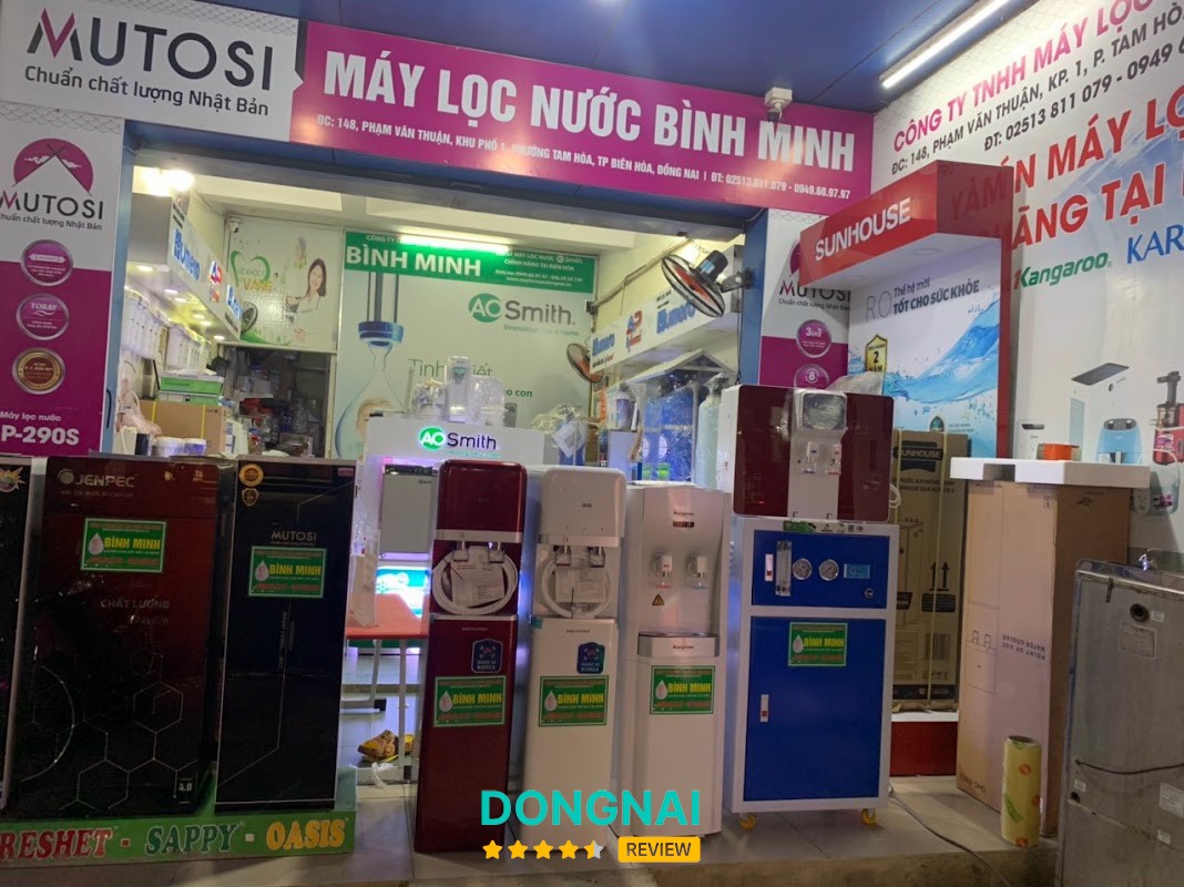 CÔNG TY TNHH MÁY LỌC NƯỚC BÌNH MINH tại Đồng Nai