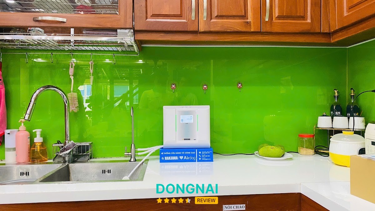 Máy lọc nước ion kiềm trưng bày tại Hakawa Đồng Nai