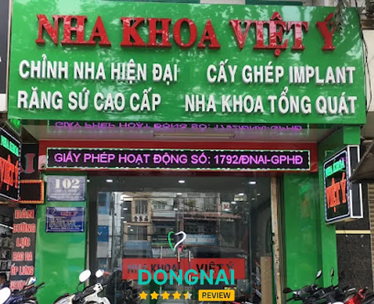 Nha Khoa Việt Ý: 102 Nguyễn Ái Quốc, P. Long Bình