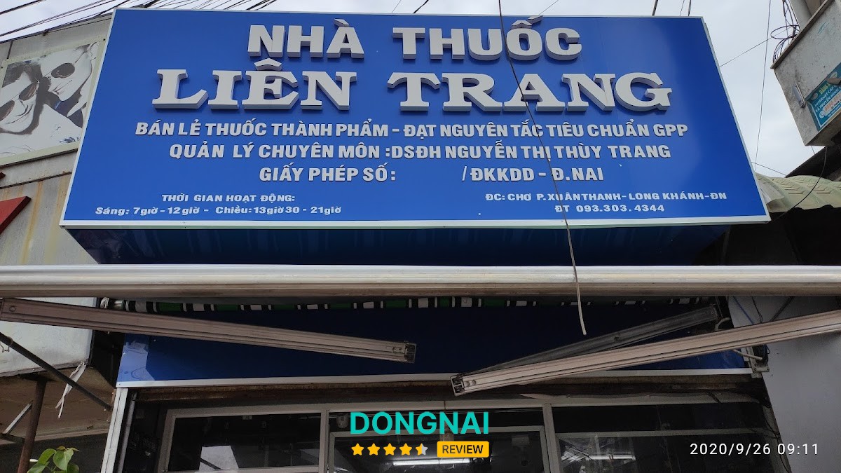 Nhà Thuốc Liên Trang Long Khánh