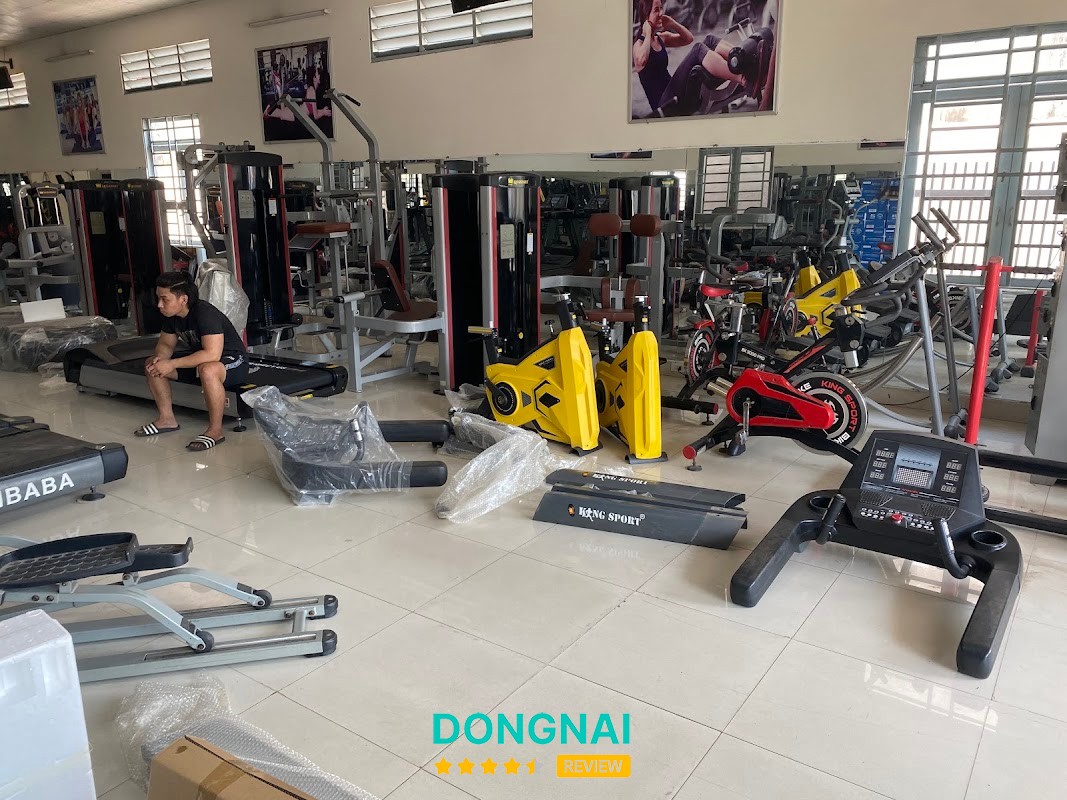 Máy tập tại GYM Long Thành