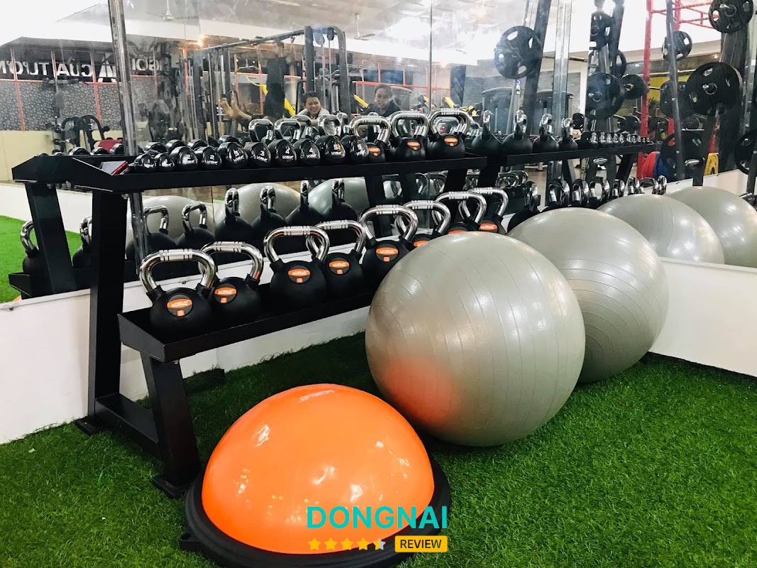 Máy tập tại Dragon Fitness Center