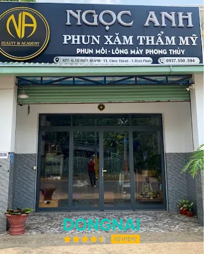 Phun xăm thẩm Mỹ tự nhiên Ngọc Anh Chơn Thành
