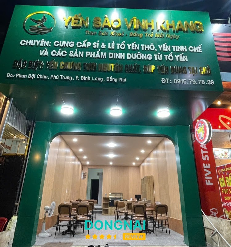 Yến Sào Vĩnh Khang - Bình Long