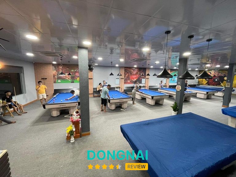 Khu vực chơi tại Passion Billiards
