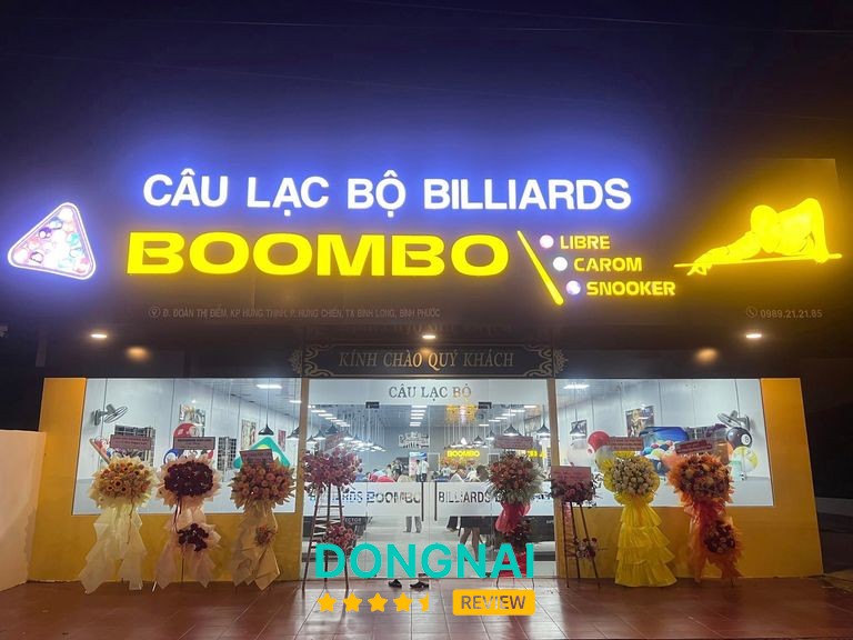 Câu Lạc Bộ Billiards BOOMBO tại Bình Long