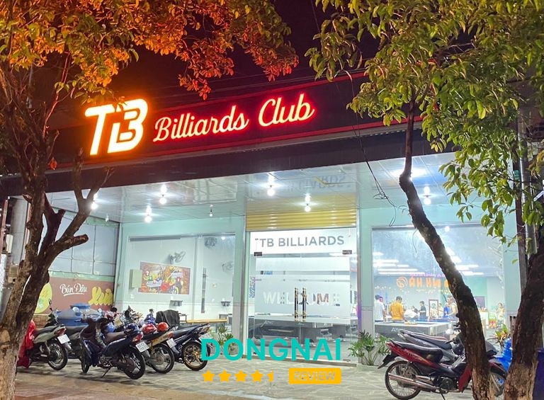 Không gian TB Billiards Club Trảng Bom