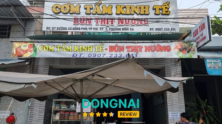 Cơm Tấm Kinh Tế tại Tam Hiệp