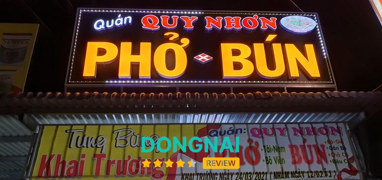 Quán Phở Bún Quy Nhơn tại Minh Hưng