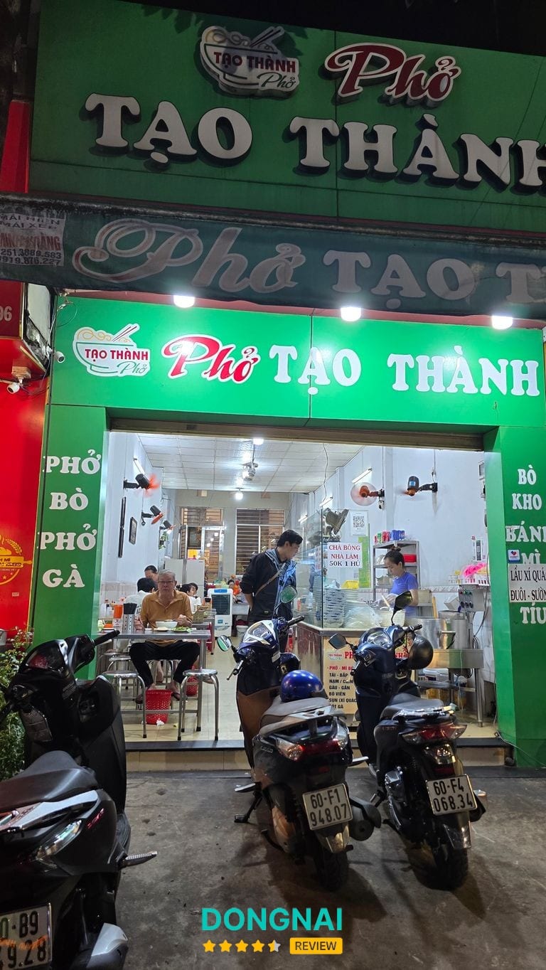 Quán Phở Tạo Thành Tam Hiệp
