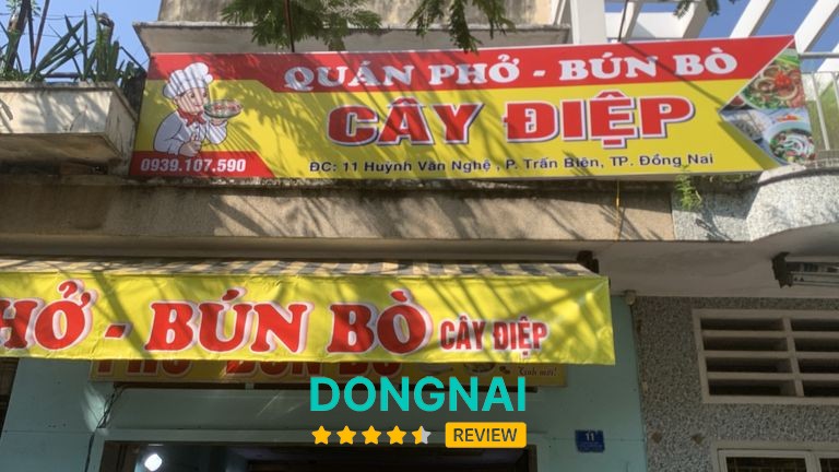 Quán Phở - Bún Bò Cây Điệp tại Trấn Biên