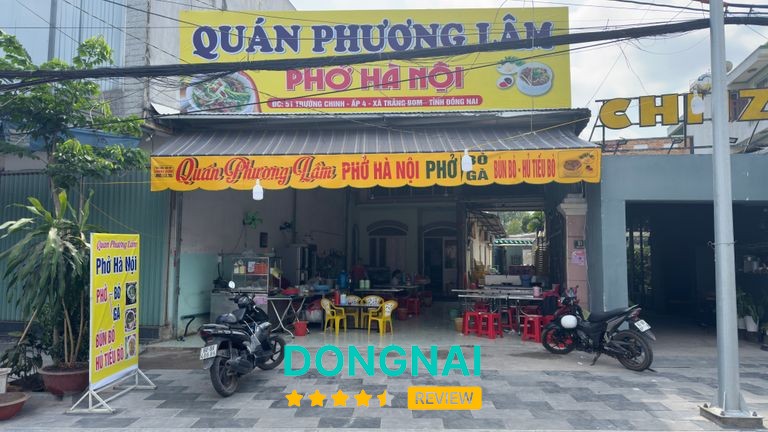 Phở Phương Lâm tại số 51 Trường Chinh Trảng Bom