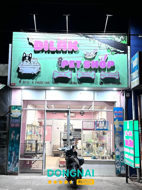 Shop Thú Cưng Dilak Phước Thái