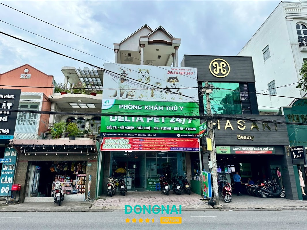 Phòng khám thú y - Delta Pet Clinic Biên Hoà Cấp Cứu 24/7