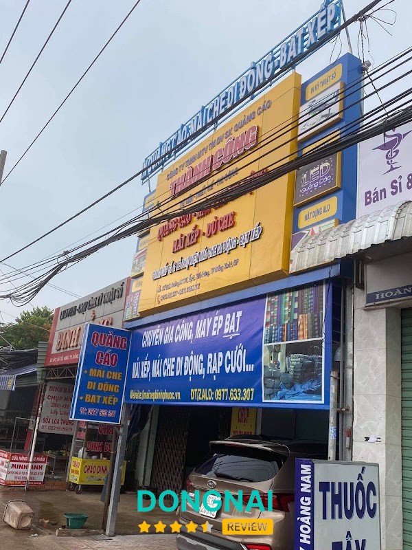 Cty Quảng Cáo - Mái Che Di Động Thành Công Đồng Xoài
