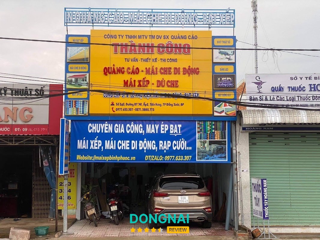Cty Quảng Cáo - Mái Che Di Động Thành Công – hình ảnh 2