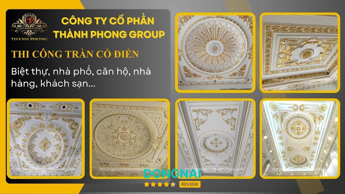 Thành Phong - Thi công trần thạch cao – Tổ 14B Ấp Bình Hóa, Biên Hòa, Đồng Nai 76000, Việt Nam