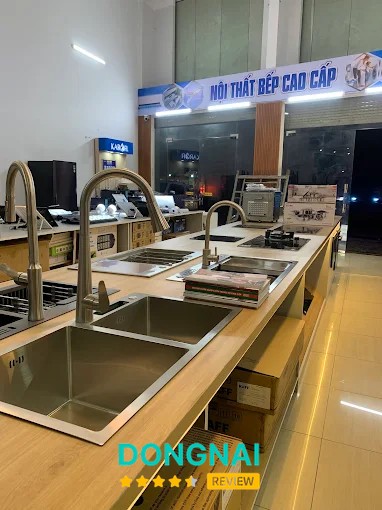 Thiết bị nhà bếp được trưng bày tại HABIO