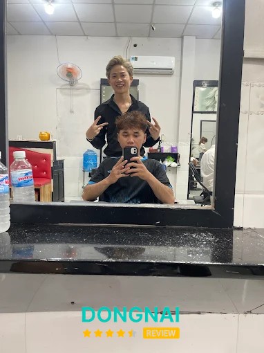 Cắt tóc tại Salon THIÊN AN Chơn Thành
