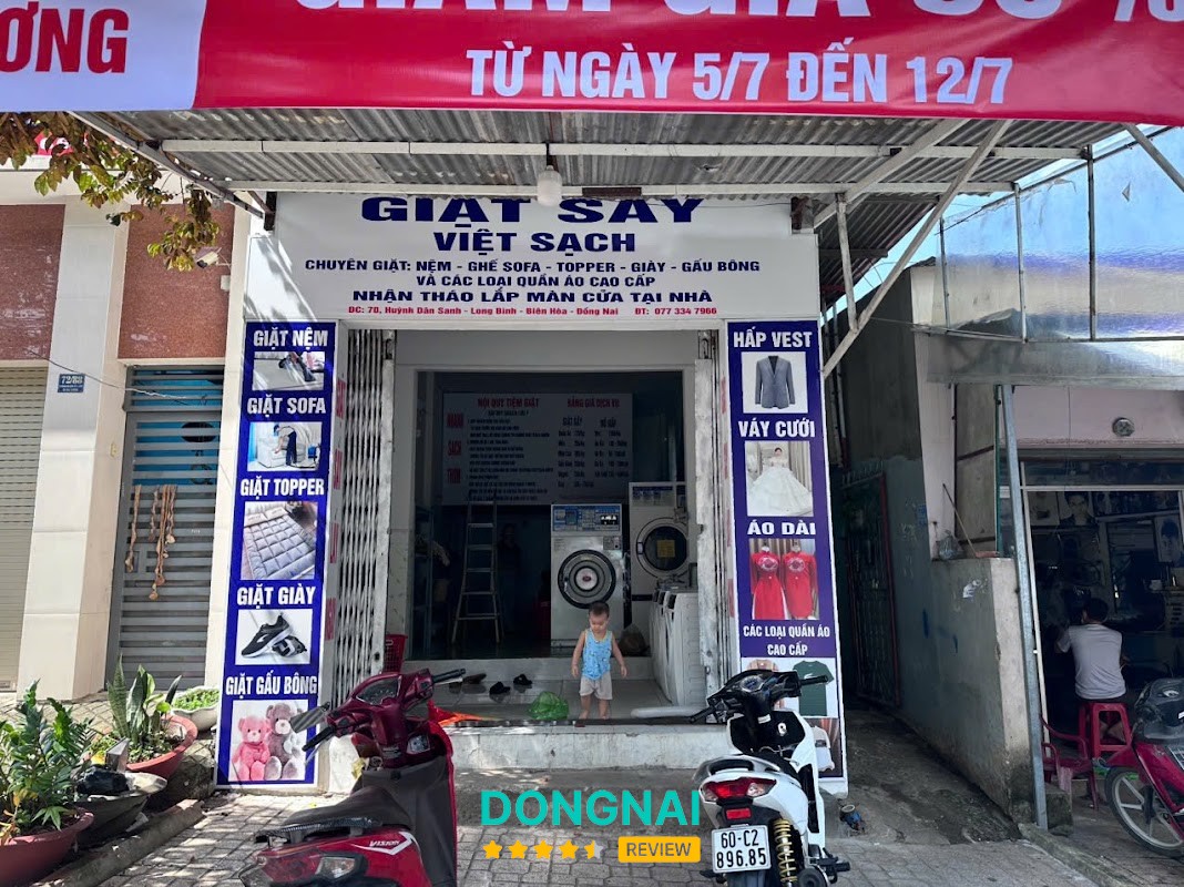 Giặt Sấy Việt Sạch Long Bình