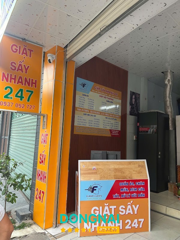 Giặt Sấy Nhanh 247 FLASH LAUNDRY Tam Hiệp