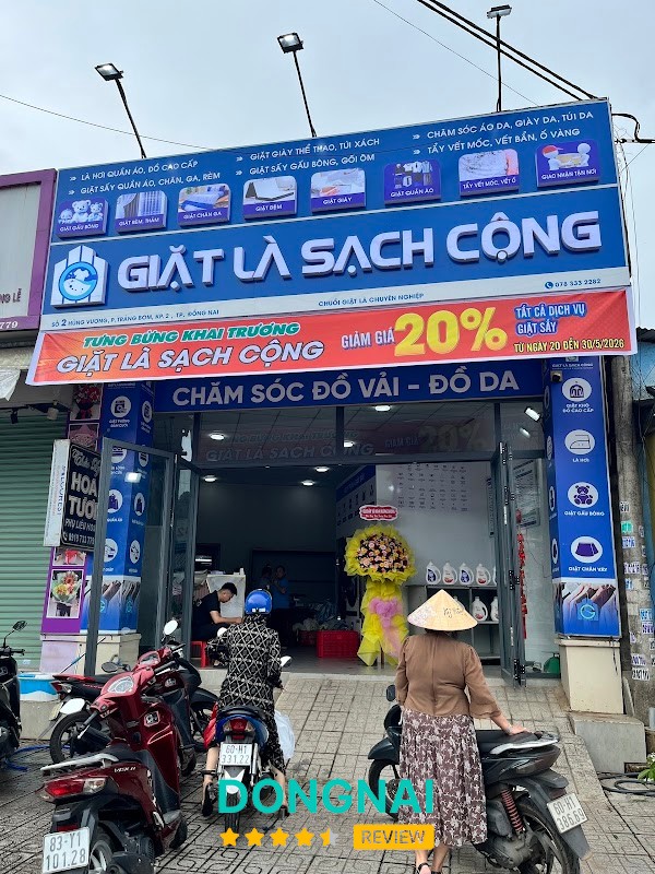 Giặt Là Sạch Cộng Trảng Bom