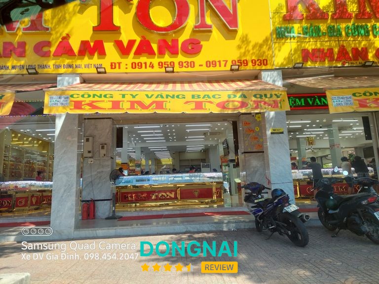 Tiệm Vàng KIM TON tại Long Thành Đồng Nai