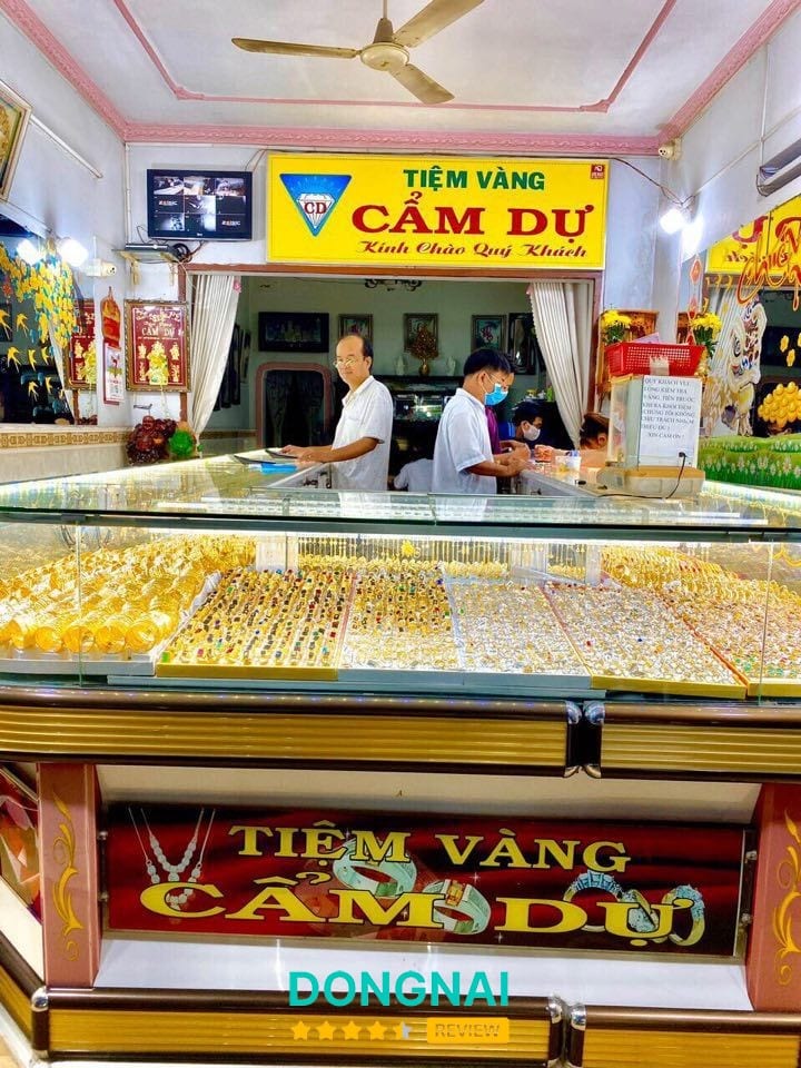 Tiệm Vàng Cẩm Dự khu vực An Phước Long Thành
