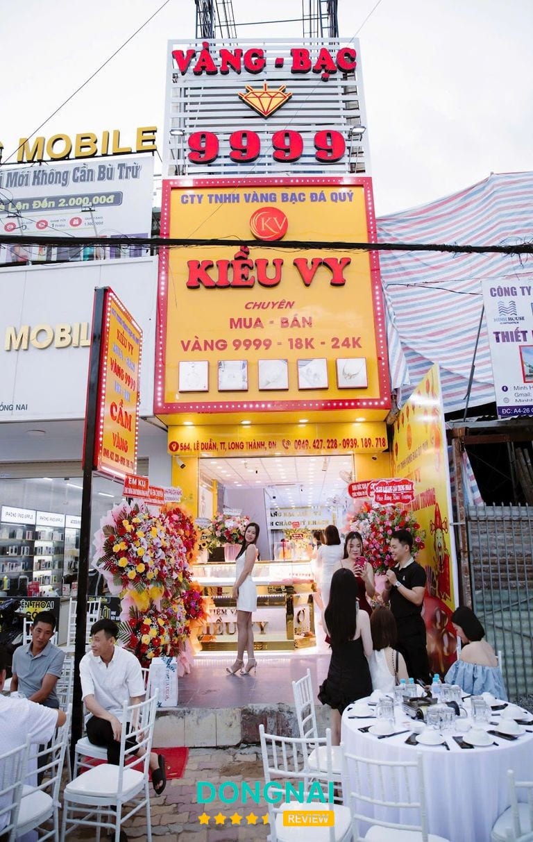Tiệm Vàng Kiều Vy Long Thành