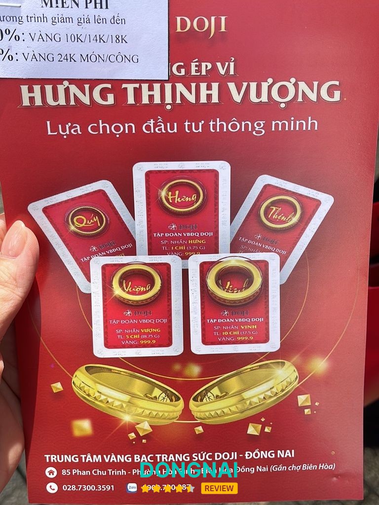 Trung tâm Vàng bạc Trang sức DOJI – hình ảnh 3